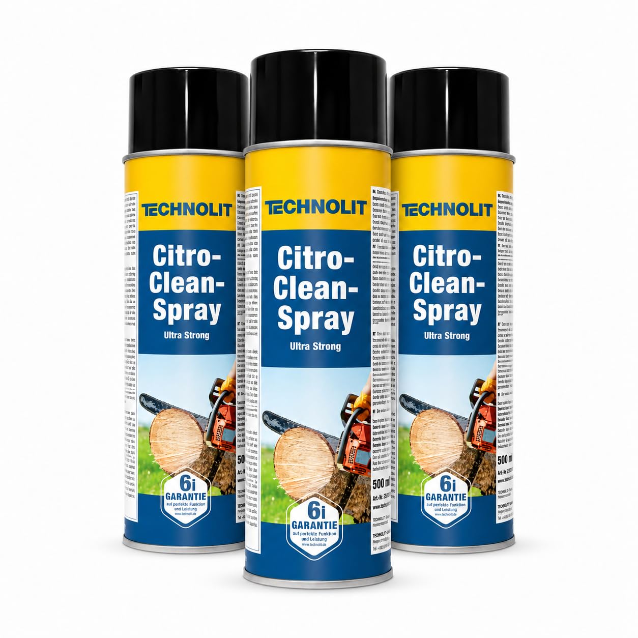 technolit 3 X 500 ML Citro-Spray Ultra Clean STRONG