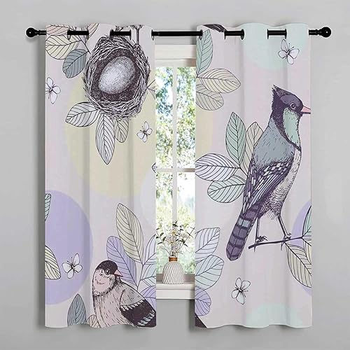 Miniatura 3 de Cortinas opacas para dormitorio, decoración bohemia, lindas y sencillas para niños, cortinas divisoras de puerta para Ventanas de Cuarto de 85