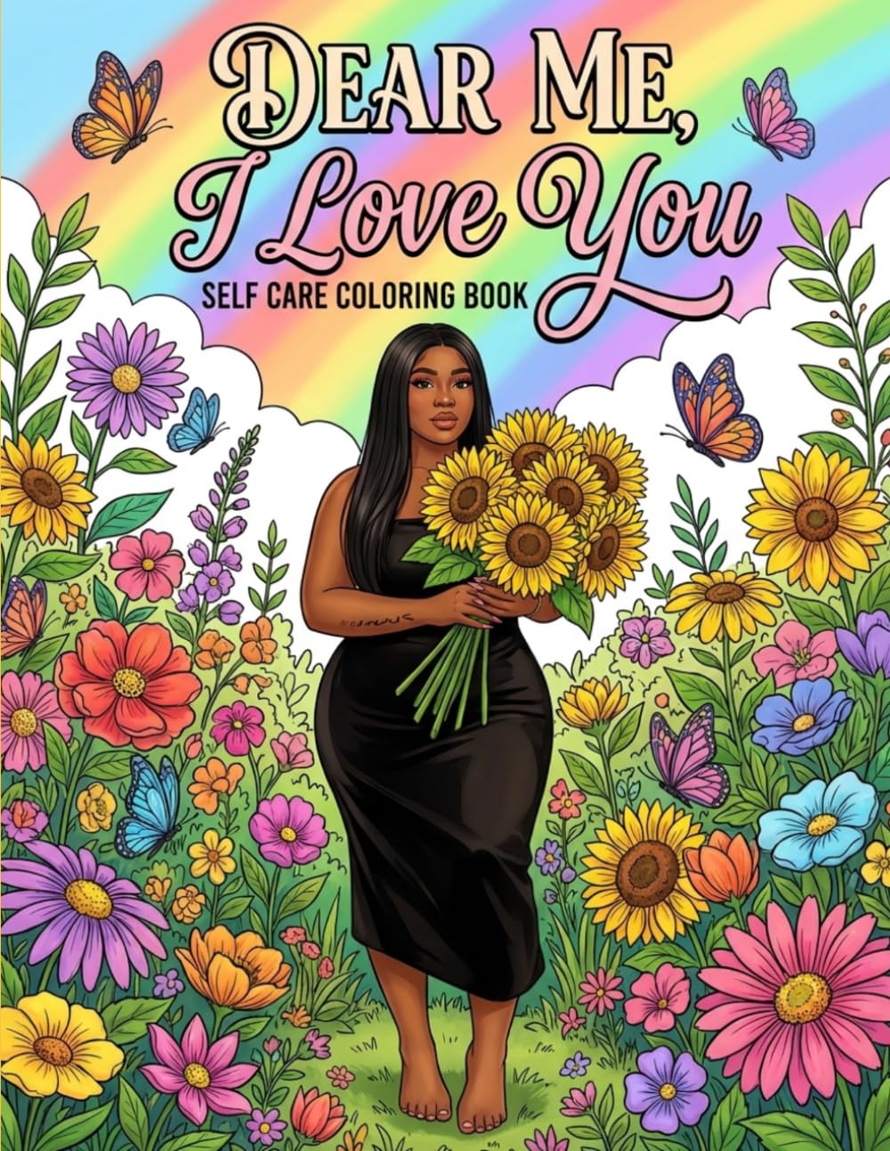 Dear Me, I love you: Soft Era Coloring Book