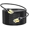 Ethernet Cable 100m, High Speed 1000mbps 550Mhz/s Cat6 Ethernet Cable, Black RJ45 Lan Cable, Network Cable are Suitable for Routers, Computers, Modem, Switch, Games, Patch Panel