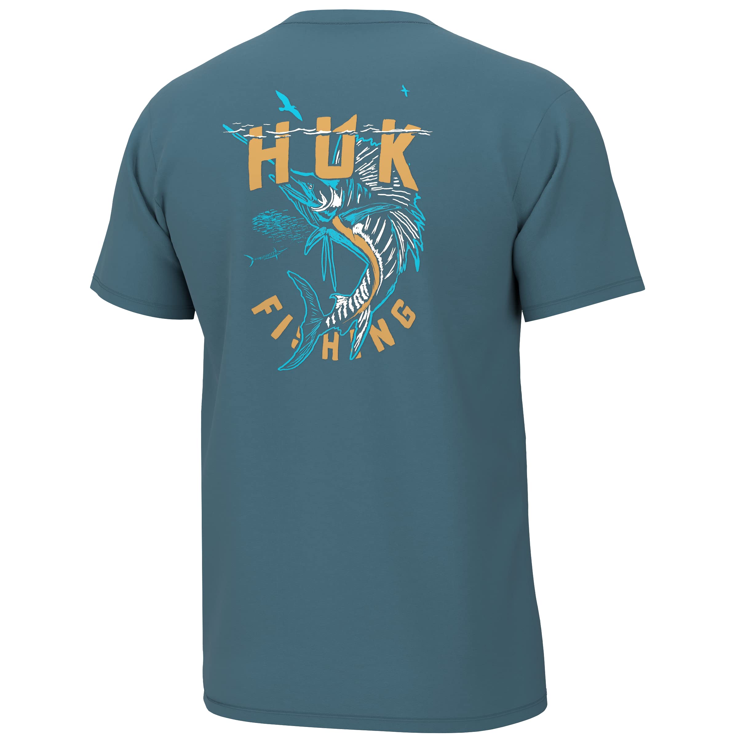 HUK Mens Performance Fishing Logo Tee, Short Sleeve T-Shirt for Men — view 14