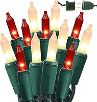 Vista 9 de BrizLabs Guirnalda de luces verdes para el día de San Patricio, 50 luces incandescentes de Navidad, juego de mini luces verdes conectables, cadena