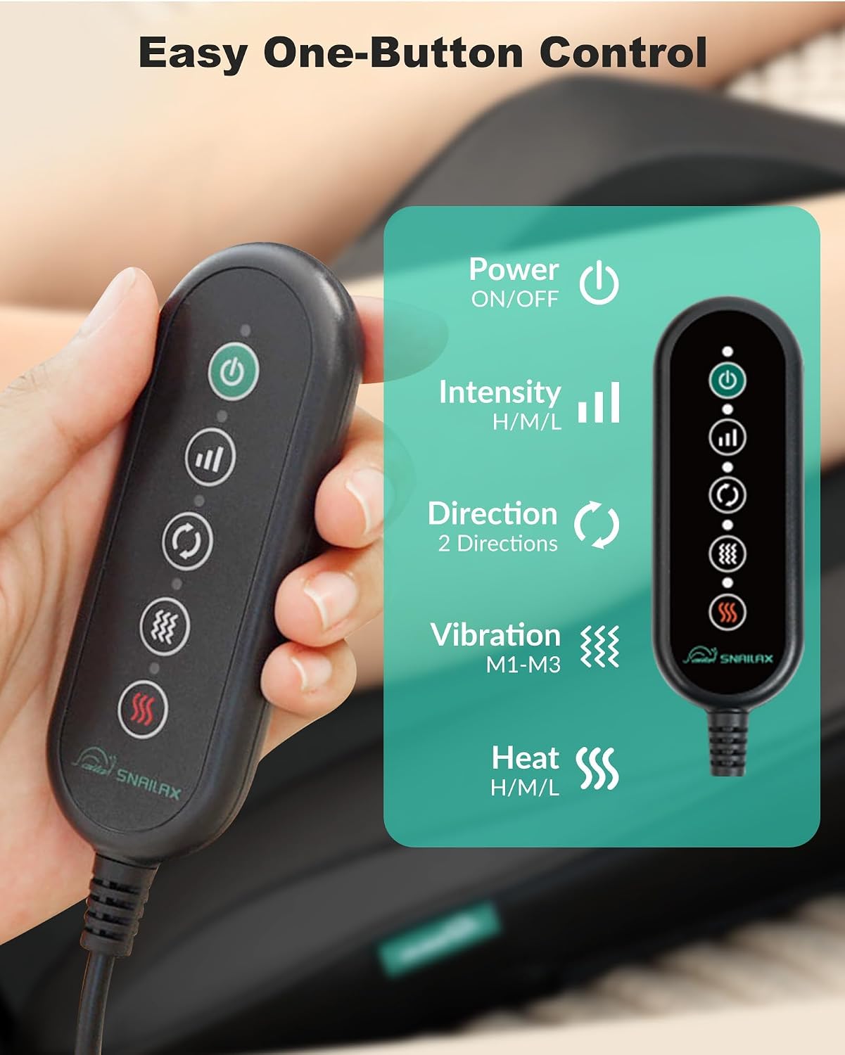 Snailax Massager with Remote Control