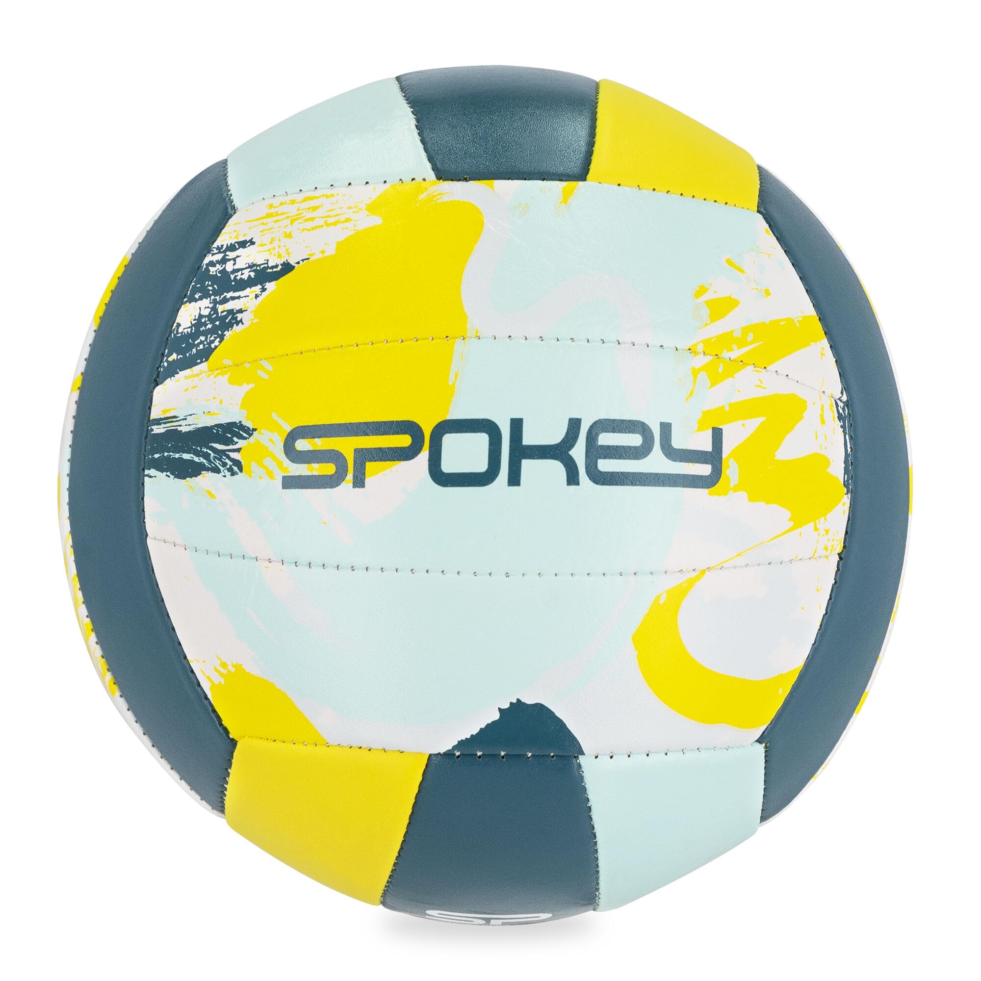 SPOKEY Setter piłka do siatkówki plażowej, piłka do gry wewnątrz i na zewnątrz, miękki trening dla początkujących i zaawansowanych, na plażę, rozmiar 5