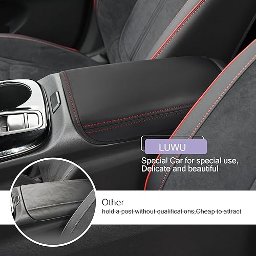 Miniatura 5 de Funda para consola central Tucson 2024 2022-2024 Hynudai Tucson Funda para reposabrazos Tucson de cuero suave 2023 Tucson SEL 2024 2024 2023