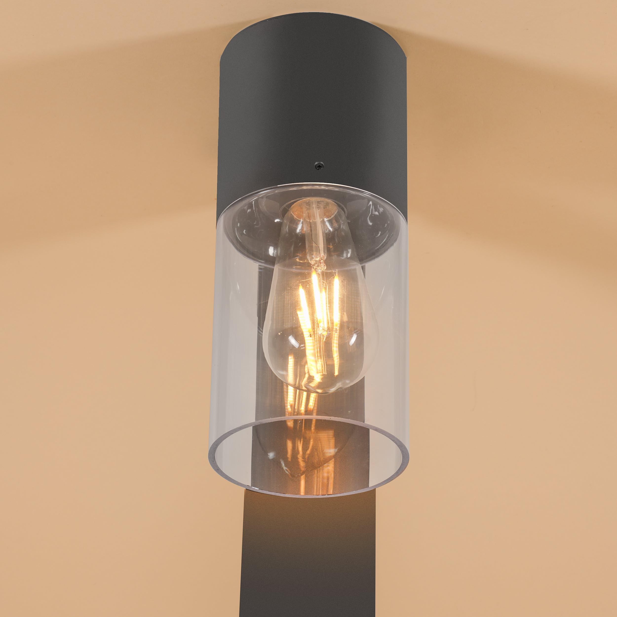 Esotec Solar Wegeleuchte Wegeleuchte außen Viola LED Standleuchte 102709