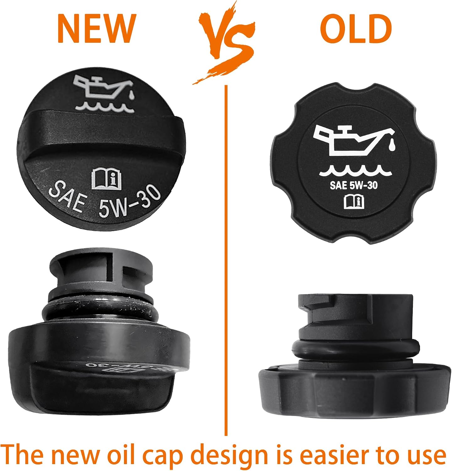 Engine Oil Filler Cap 5W-30 94-12 fit for Buick Cadillac Chevrolet GMC OEM# 12573337