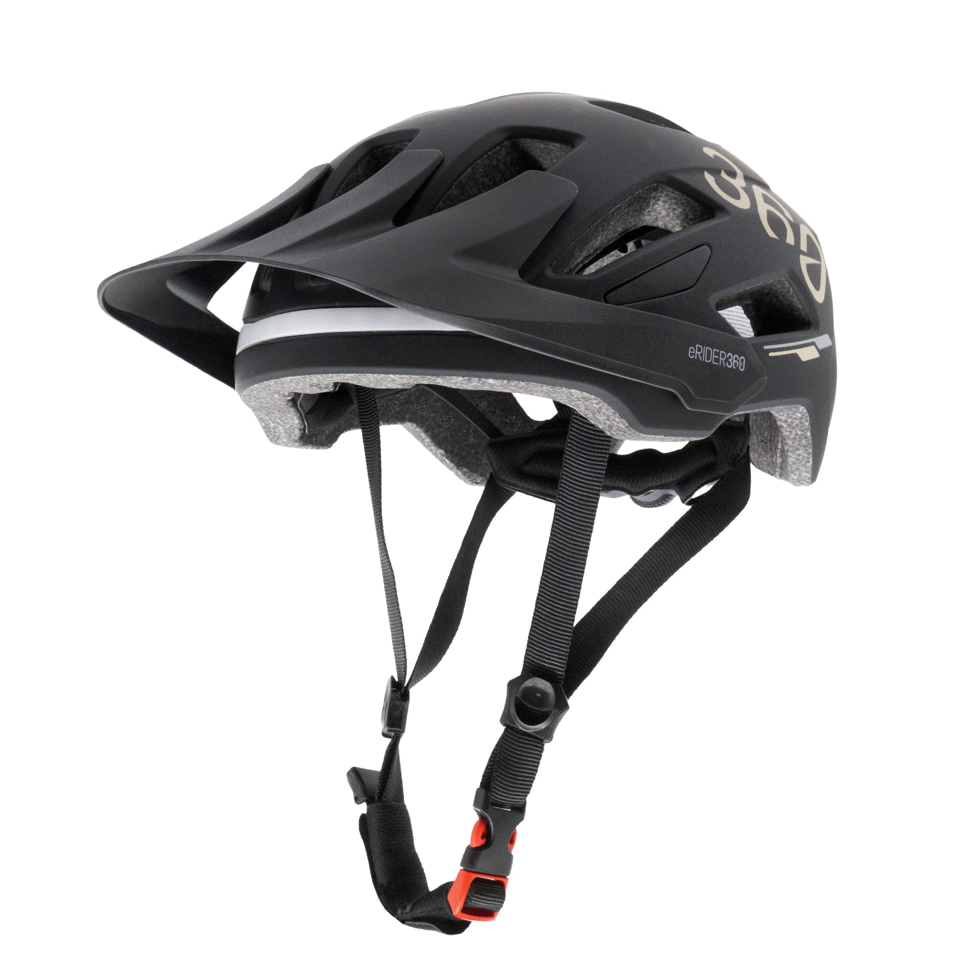 VENTUR Sport - Negro - Casco con luz + Intermitentes