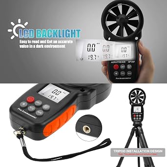 Digital Anemometer Handheld AP-007 wind speed meter