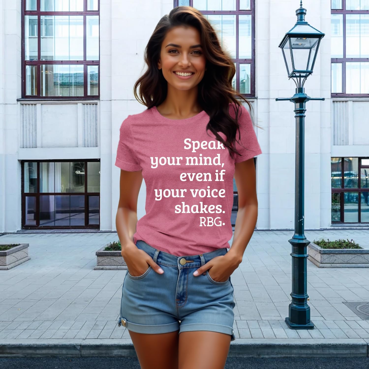 Equality Shirt for Women Ruth Bader Ginsburg T-Shirt RBG Tee Human Rights Tops - Image 5