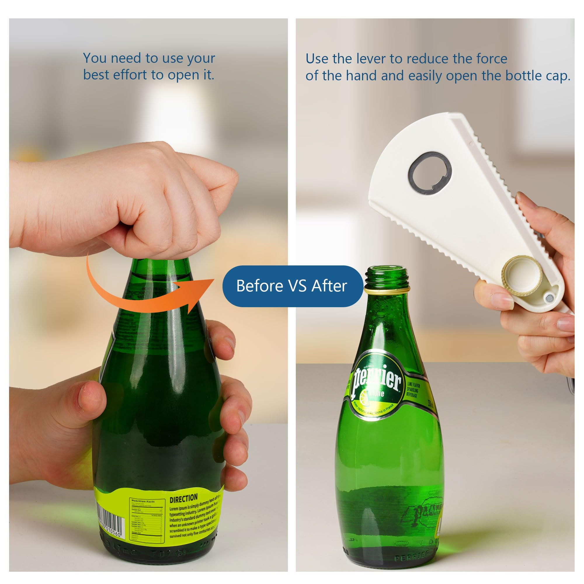 Ouvre-bocal Pour Mains Faibles, Ouvre-bocal Pour Personnes âgées Souffrant D 'arthrite