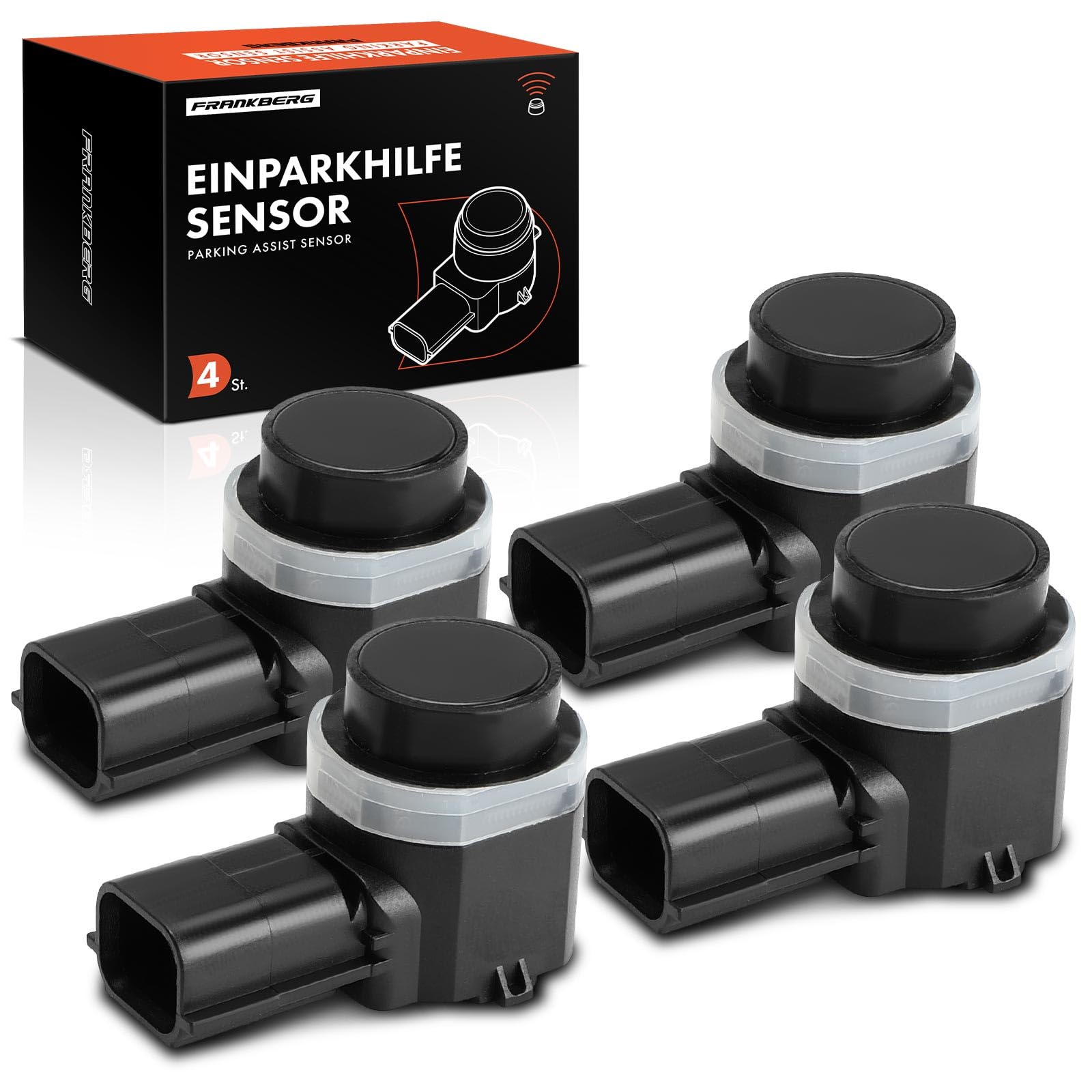 Frankberg 4 sensores de aparcamiento traseros 1911179 | Compatible con: Grand C-Max DXA/CB7 DXA/CEU, CD Mondeo V Sedán, C-Max II DXA/CB7 DXA/CEU, Furgoneta C-Max II