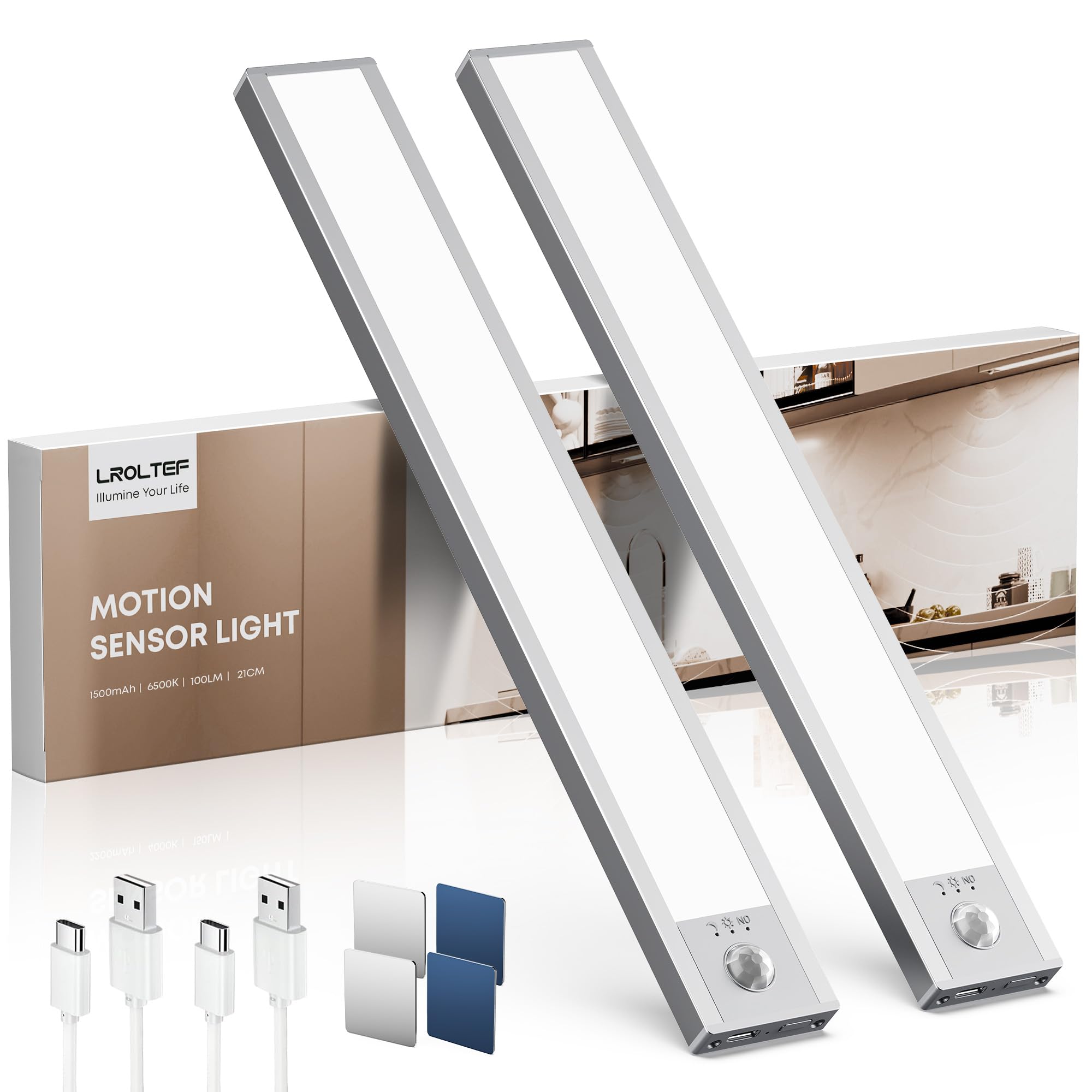 LROLTEF Lampe Placard sans Fil Rechargeable