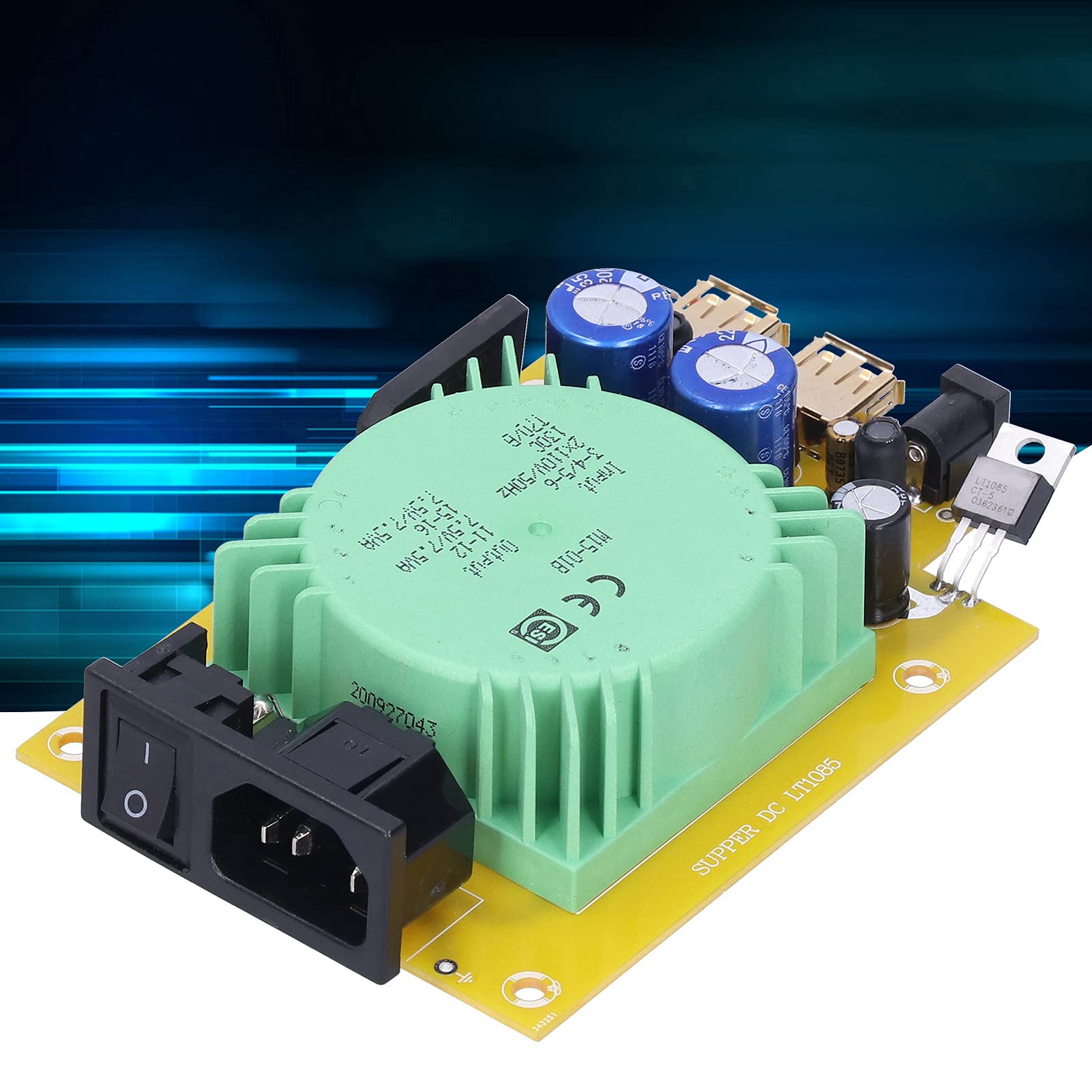 Moduł Regulatora 15VA Płyta Stabilizatora Napięcia PCB Podwójne Wyjście 230VAC Wejście do DC 5V USB 2.5A Moduł Zasilacza do Naprawy Stołu Testowego Elektroniki