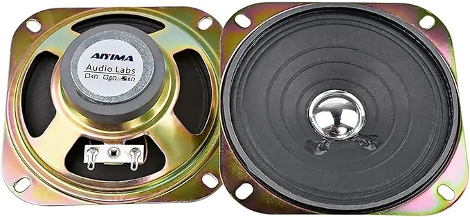 Parlante de Audio 4 Pulgadas 8 Ohm 5W para Amplificador DIY miniatura 4