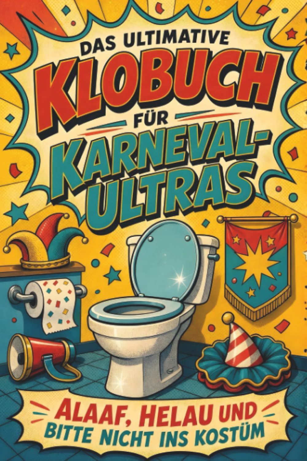 Das ultimative Klobuch für Karneval-Ultras: Alaaf, Helau und bitte nicht ins Kostüm. Lustiges Geschenk für Karneval-Ultras, Kamelle und Kölle Alaaf