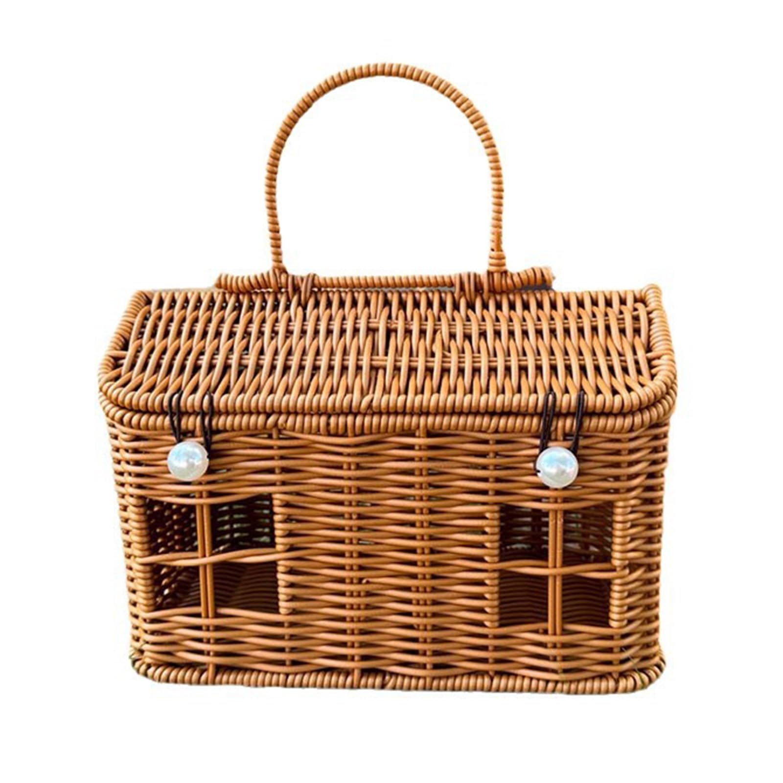 Buxuaaaa Ideal Party Supplies Gift Basket Woven Craft for Social Gatherings Birthday Presents and Creating Warm Atmospheres Social Gathering Basket