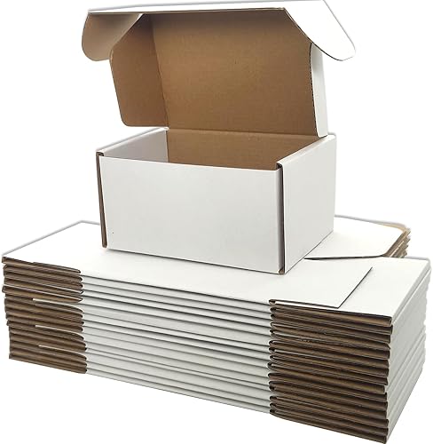 Miniatura 7 de Cajas de envío rosadas para pequeñas empresas, paquete de 20 cajas de cartón corrugado de 12 x 9 x 4 pulgadas para envío, embalaje, regalos de