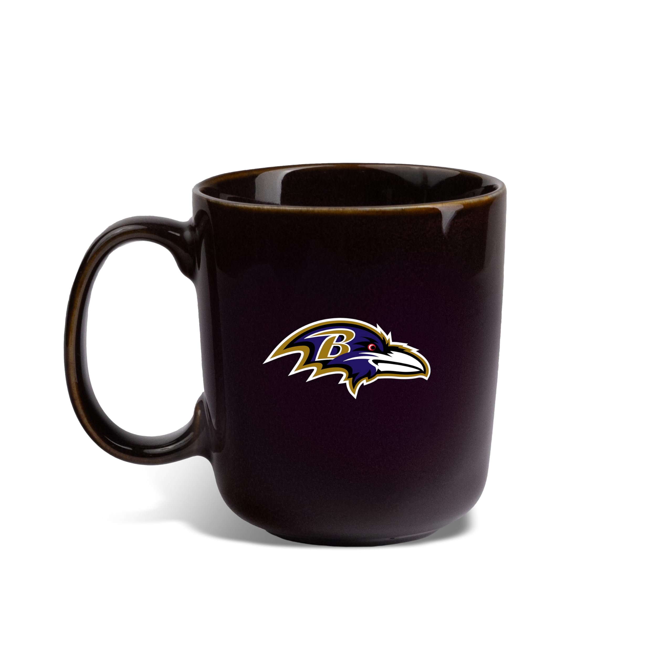 Amazon.com: The Memory Company Officially Licensed NFL - Baltimore Ravens  15oz Artisan Black Rim Mug : Sports & Outdoors