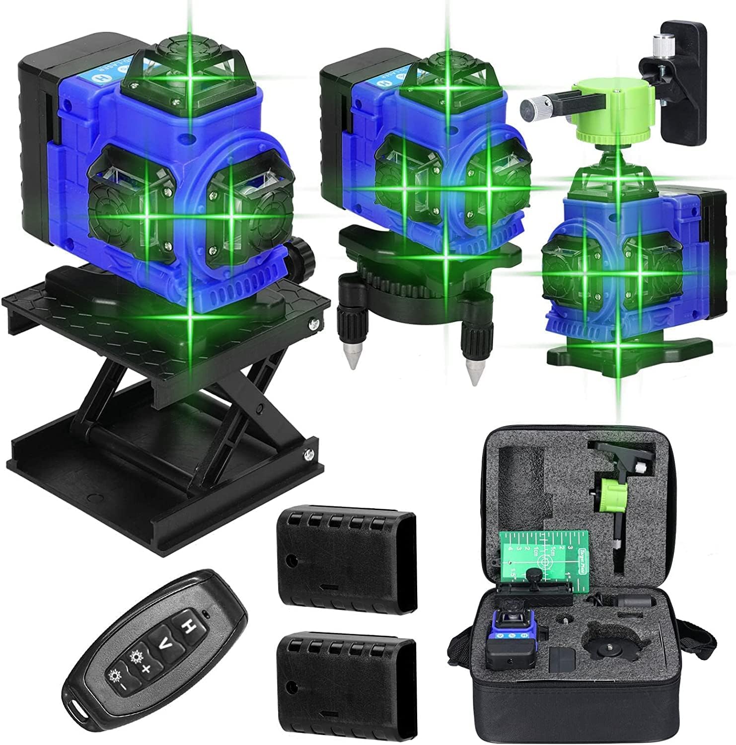 Niveau Laser Vert Housiwill 360° Auto-nivelant Avec Batterie Rechargeable