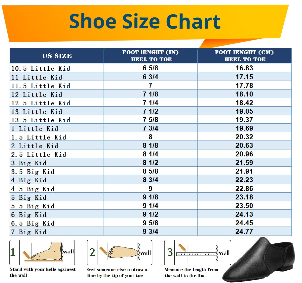 Zapatos de jazz con suela dividida para niñas y niños (niños pequeños/niños grandes)