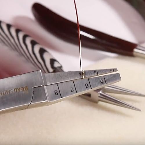 Miniatura 4 de The Beadsmith Alicates cuadrados de rito - Crea formas cuadradas consistentes en diámetros de 2 a 0.315 in - Herramienta de trabajo de alambre para