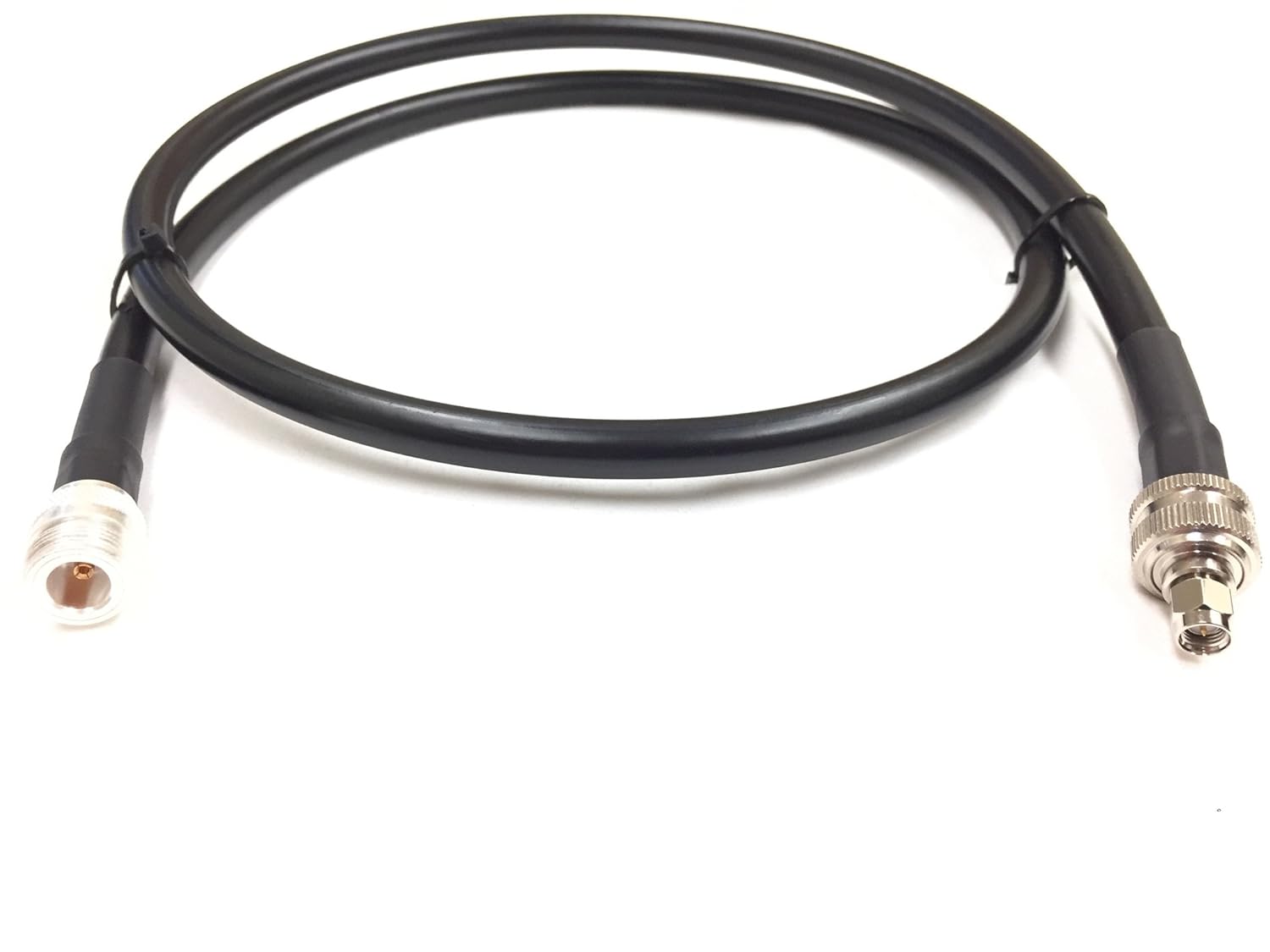 SMA Male to N Female Times Microwave LMR-400 Cable 6ft