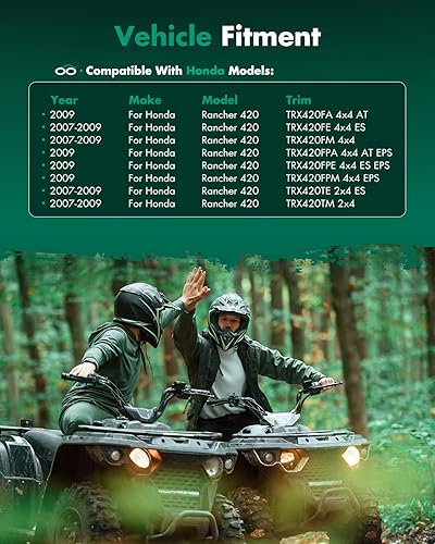 Miniatura 2 de SCITOO 44350-HP5-601 Eje delantero izquierdo derecho CV para Honda Rancher 420 2007-2009