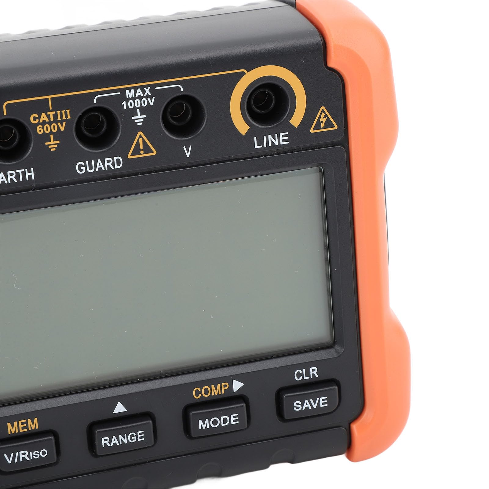 Hyuduo Tester Izolacji Megaomomierz, Miernik Rezystancji Izolacji od 50 V do 2500 V z PI DAR COMP, Prąd Zwarciowy 1,3 MA, dla Elektryków Testowanie Sprzętu Kablowego Silnika