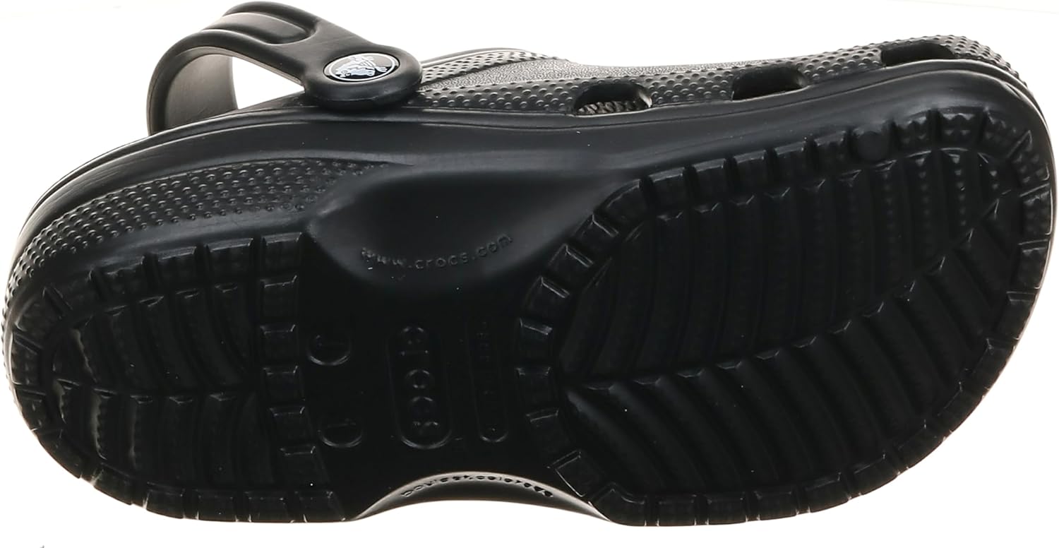 Crocs Unisex Kid's Classic Clog 2 UK Child Black