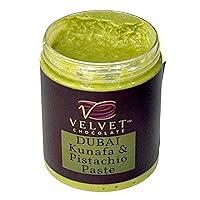 Vista 4 de Relleno de pistacho y kunafa. Crema de pistacho y chocolate Dubai con Kataifi crujiente Crema de postre gourmet 10 oz 9.88 oz