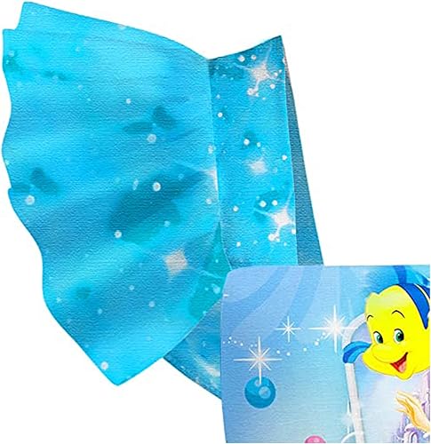 Miniatura 3 de Hoqubn Disfraz de sirena para niñas pequeñas, vestido de princesa de dibujos animados, manga con volantes, vestido de princesa para niñas