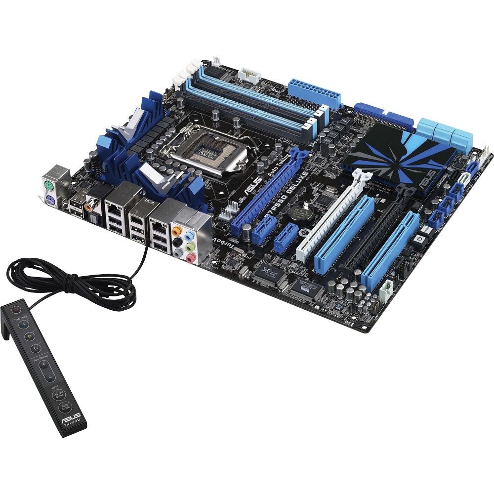 Amazon | Asus lga1156 Intel p55 ddr3 – 2133 ATXマザーボードp7p55d