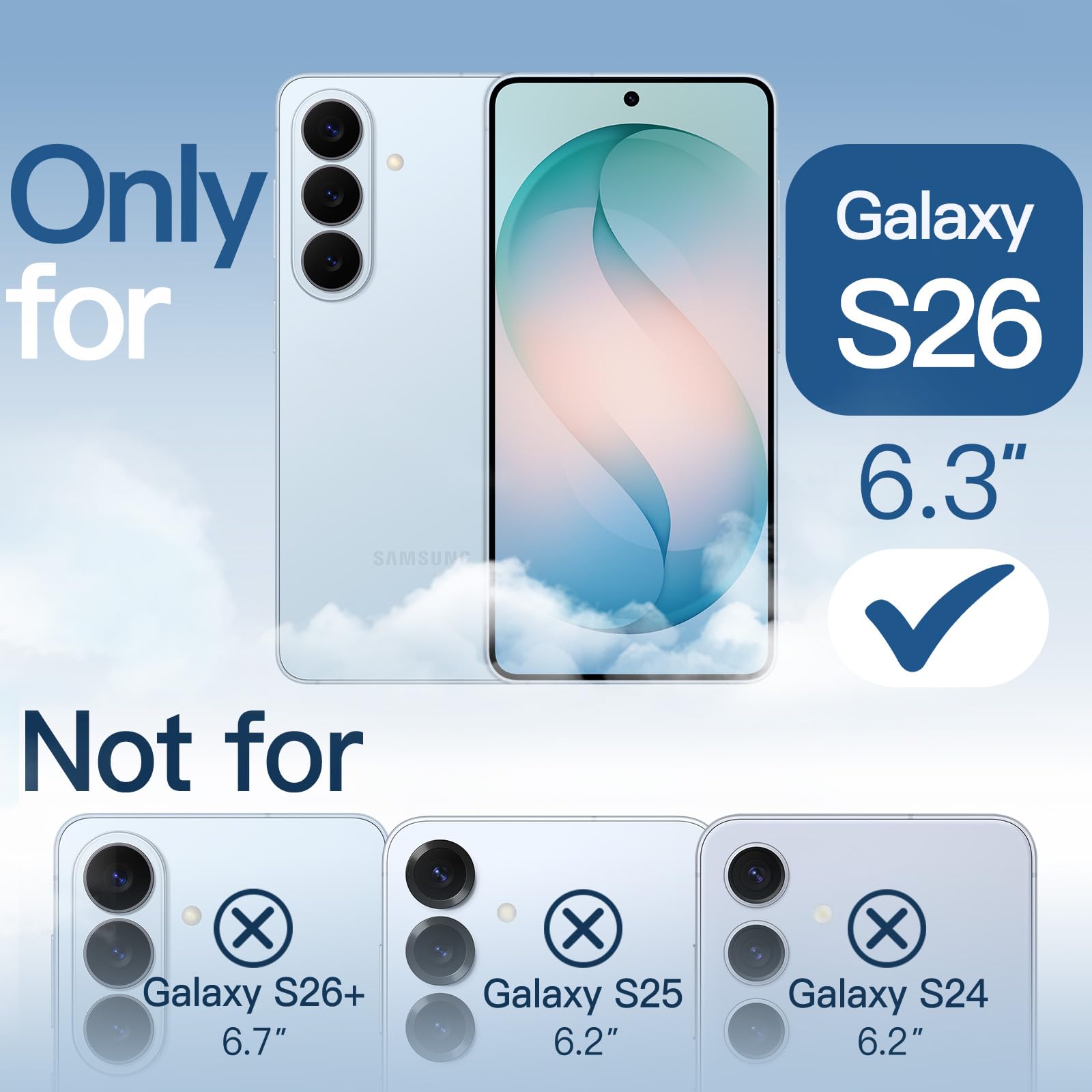 Samsung Galaxy S26 Case - Sky Blue -2