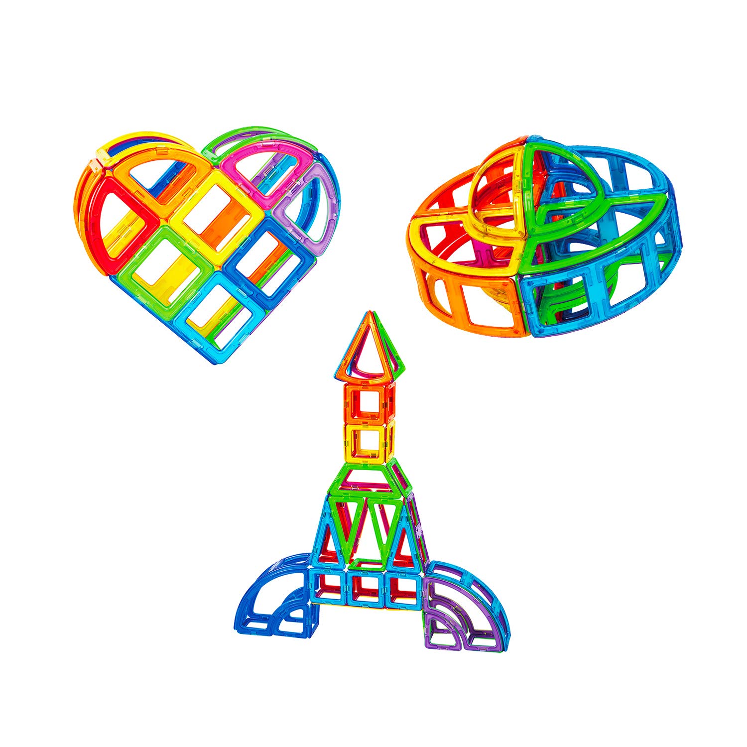 Amazon.co.jp: MAGFORMERS プレスクールセット180ピースMF712004J 