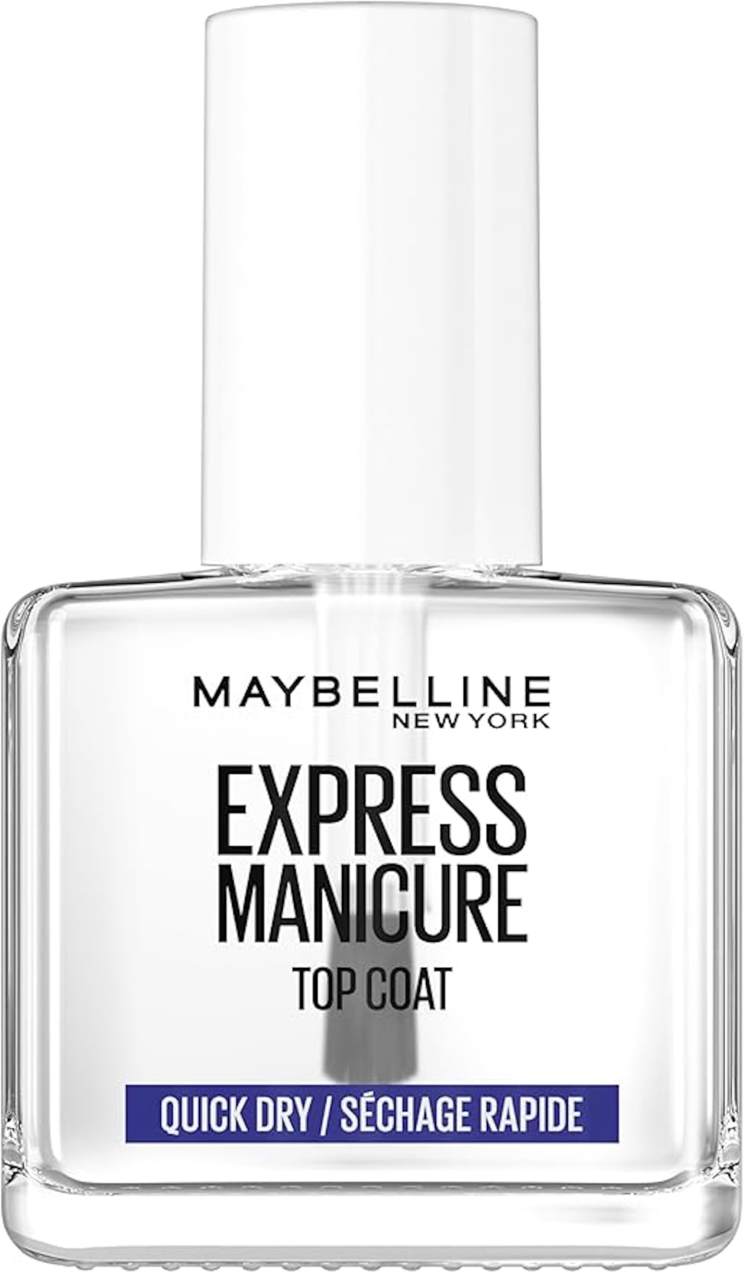 Maybelline New York - Vernis Soin des Ongles - Top Coat Séchage Rapide - Sublime la Brillance - Protège le Vernis pour une Tenue Longue Durée - Superstay Ink Bonder - 12 ml