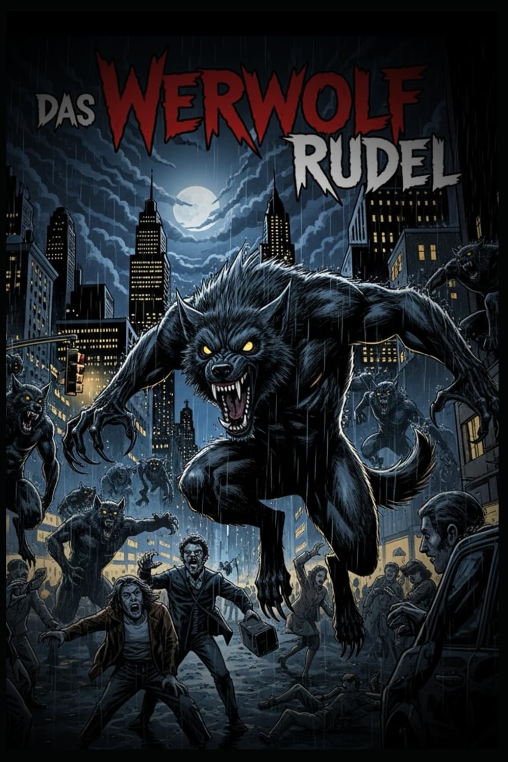 Das Werwolf Rudel: Grusel-Kurzgeschichte aus der ALBTRAUM-SCHMIEDE