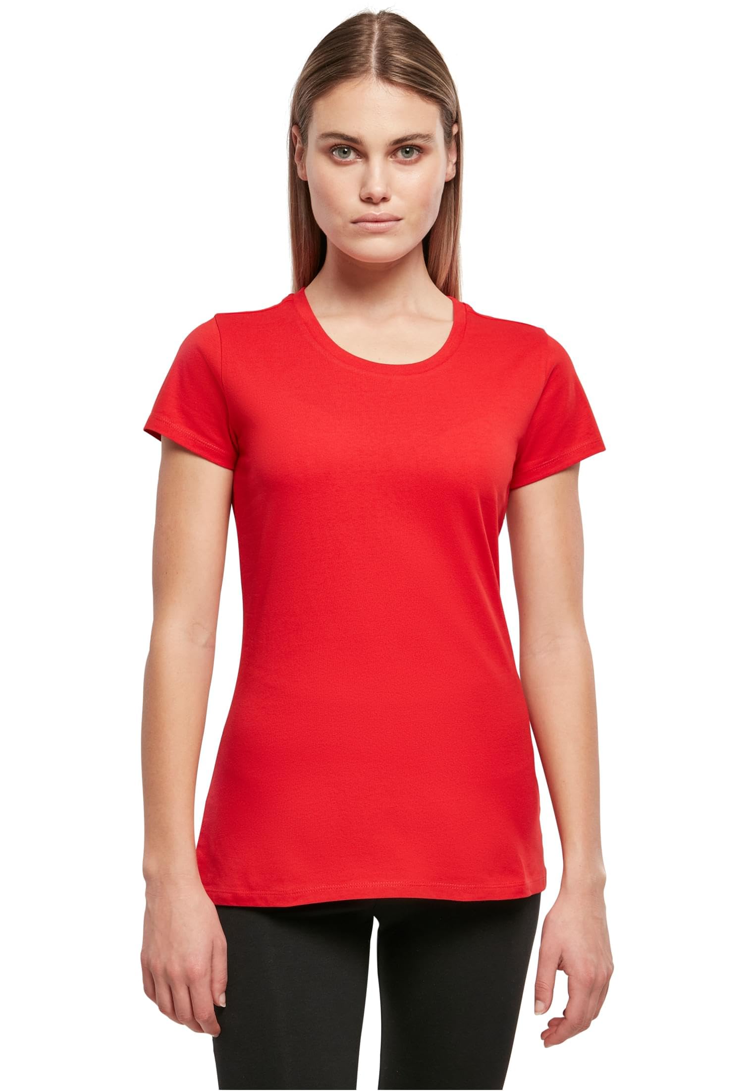 Build Your Brand Women's Cityred Bb012 T-Shirt, Xxl Uk