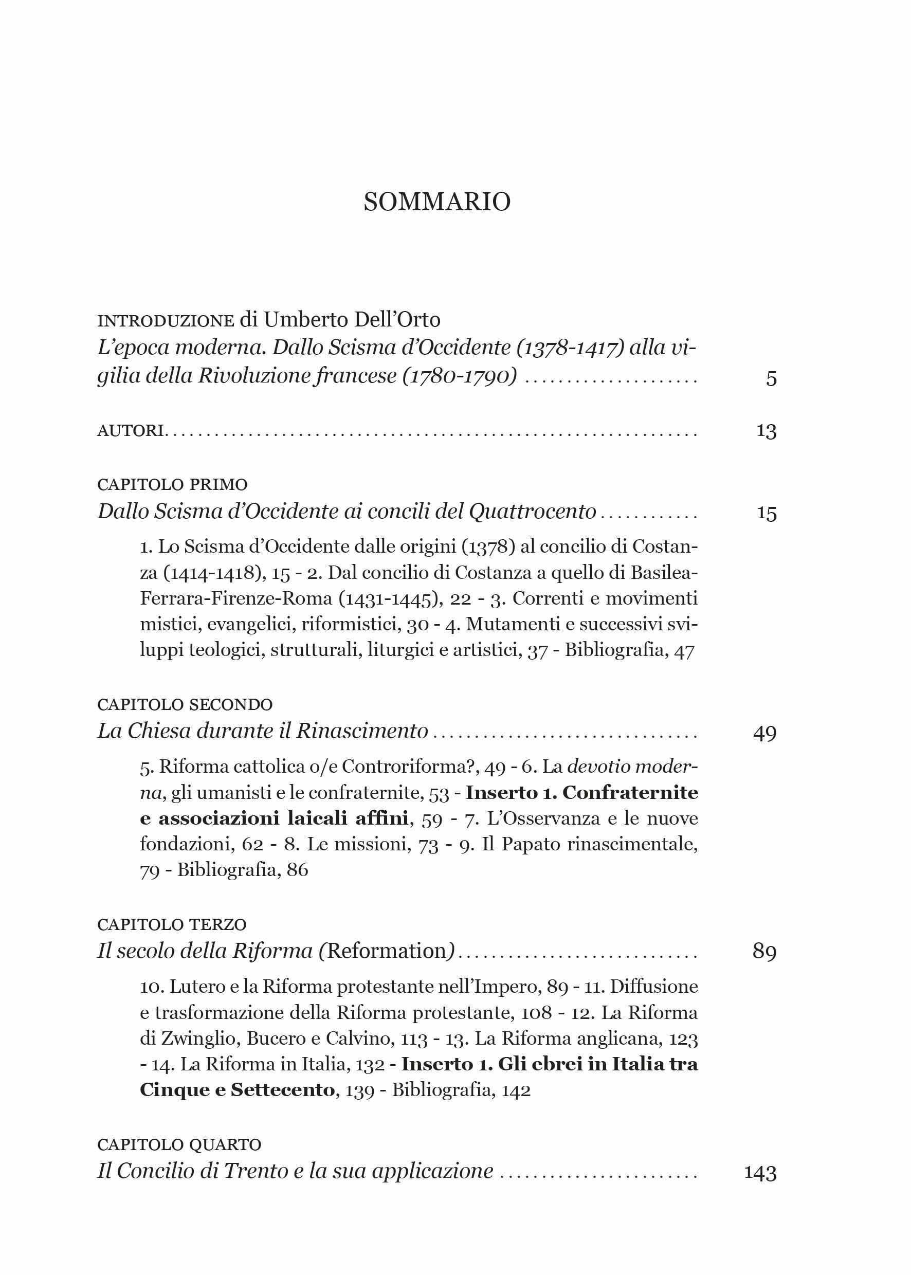 Manuale di storia della Chiesa. Nuova ediz.. L'epoca moderna. Dallo scisma d'Occidente (1378-1417) alla vigilia della Rivoluzione Francese (1780-90) (Vol. 3)