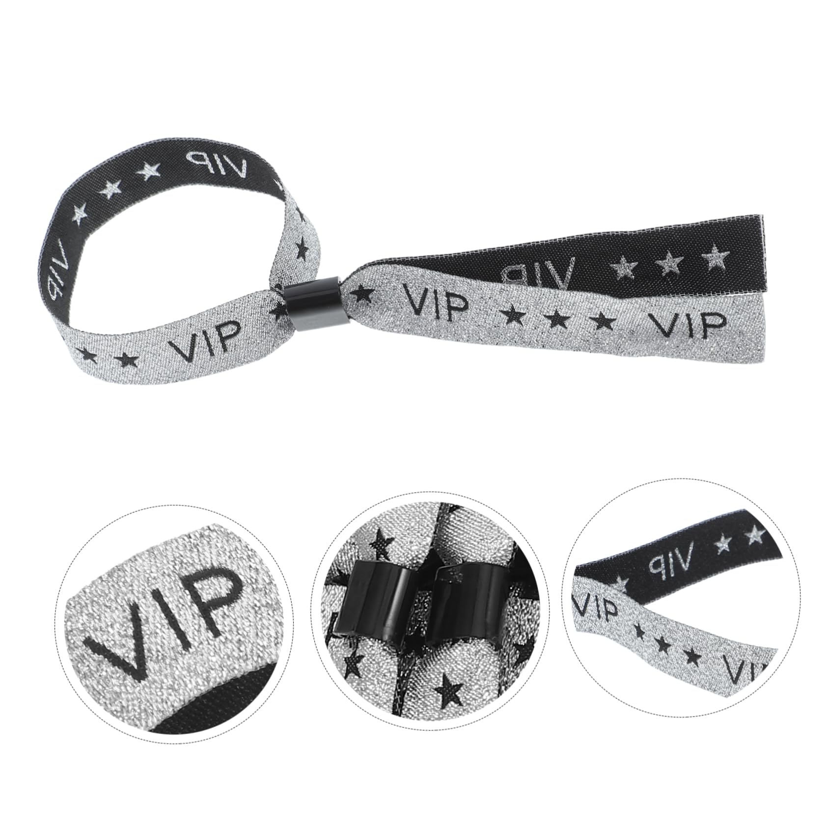 Housoutil 100piezas Pulseras De Actividad Pulseras De Identificación Para Conciertos De Fiestas Musicales Para Eventos Parques De Atracciones Clubes Conciertos Ferias Festivales y Eventos Co