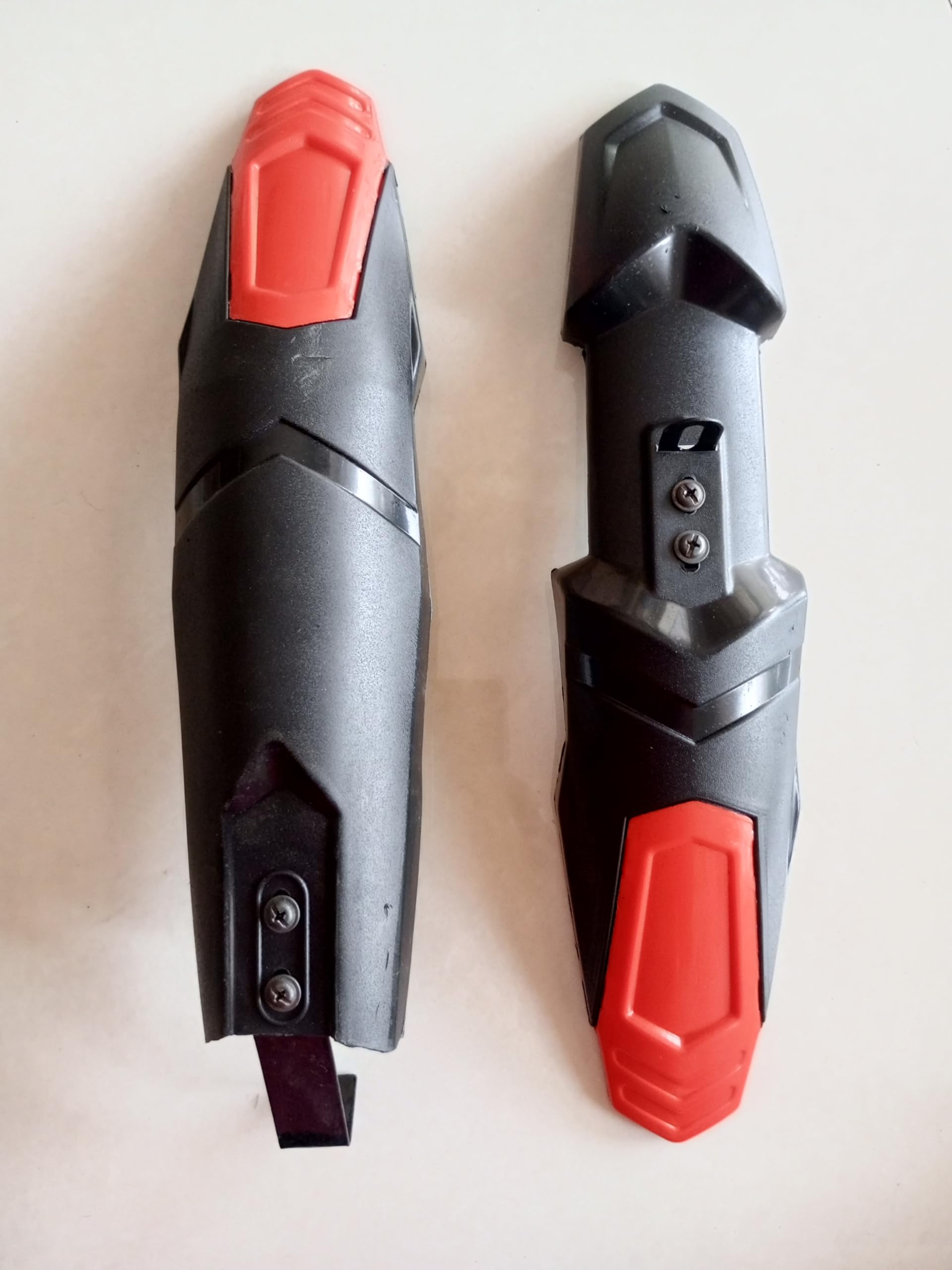 Bicycle mudguard red and black 20 size 2 Pieces,-image-14