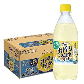 Amazon.co.jp: サントリー 天然水 丸搾りSPARK 無糖 レモン