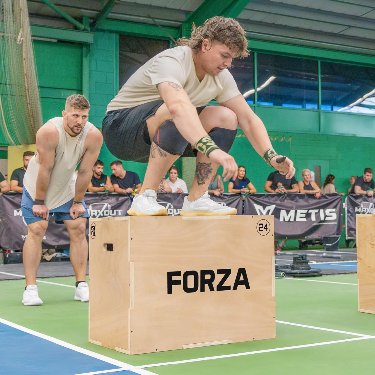 METIS Forza Box Pliometrico per Palestra - Attrezzatura per Palestra in casa e Palestra Commerciale | Box Pliometrico 3 in 1 per Allenamento di Resistenza | Altezze Disponibili : 51cm, 61cm e 76cm.