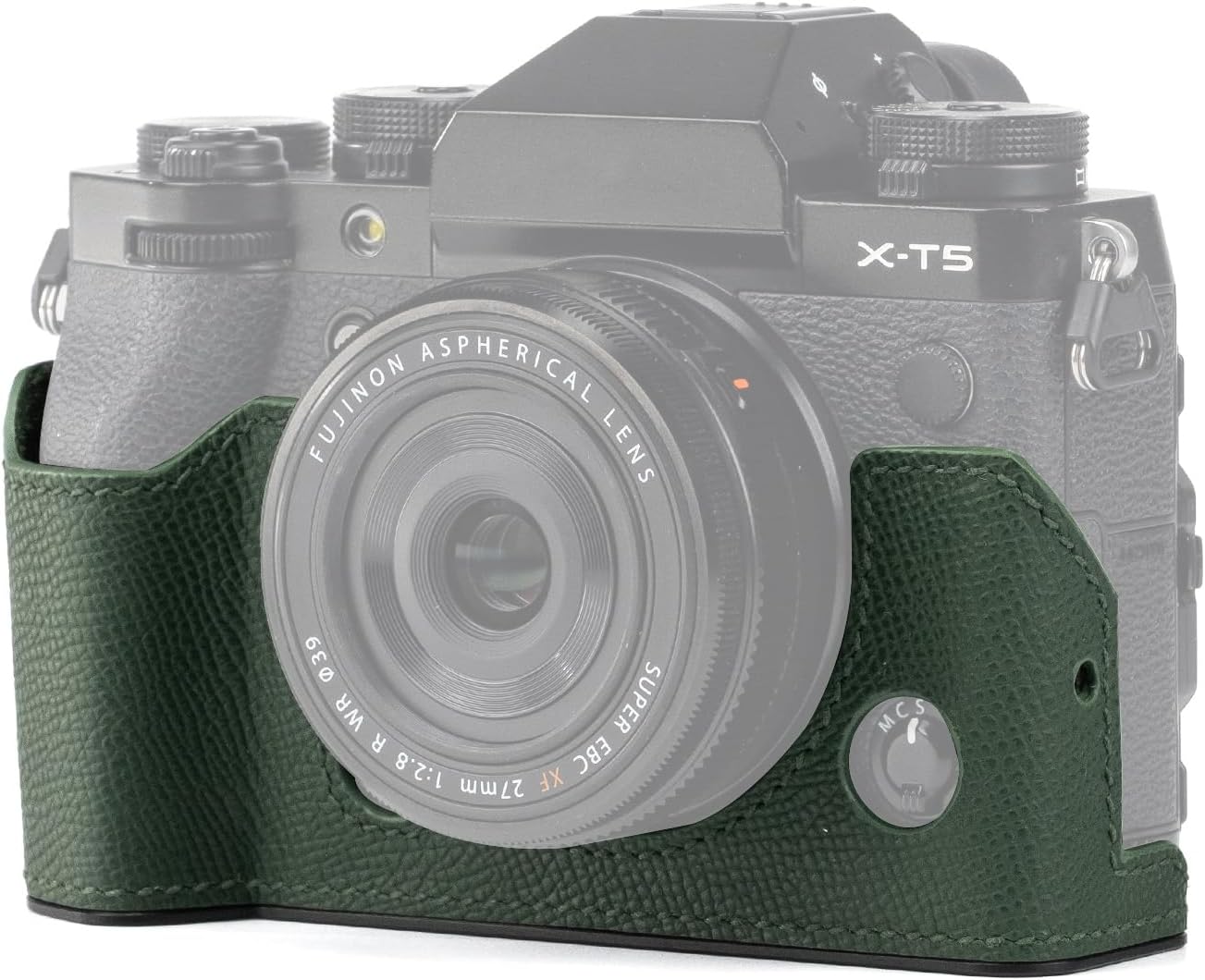 Camera leather case for Fujifilm XT5 XT30II XS20 XM5, handmade from Italian cowhide leather, vintage