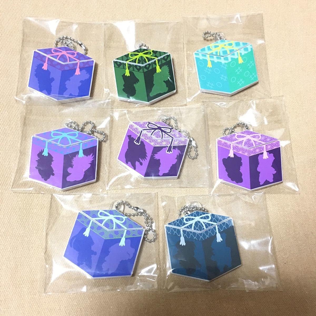 Amazon キャラ箱 忍たま乱太郎 キーホルダーセット 浜守一郎 斉藤タカ丸 田村三木ヱ門 尾浜勘右衛門 竹谷八左ヱ門 中在家長次 七松小平太 土井半助 アイドル 芸能人グッズ 通販