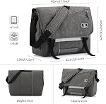 OIWAS Messenger sac - Sac Messenger Hommes, Sacs Satchel pour les femmes, Sac d'ordinateur léger, Sac de livre scolaire