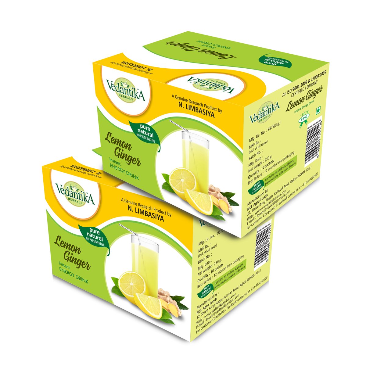 Vedantika Herbals Lemon Ginger Herbal Drink(combo Pack) (B07C2VKF72) Amazon Price History, Amazon Price Tracker