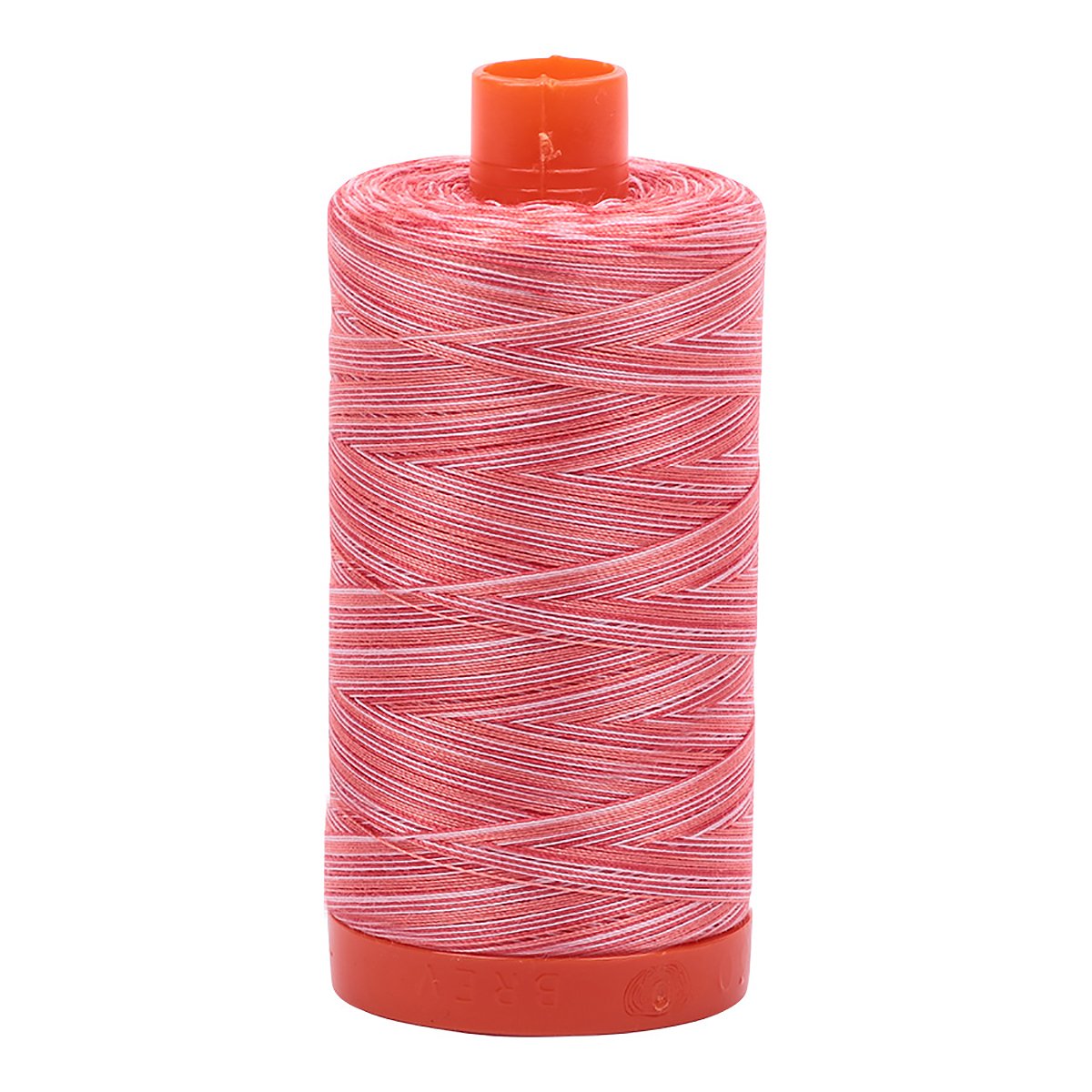 Aurifil A1150-4668 50wt 1422yds Variegated Mako Cotton Embroidery Thread, Strawberry Parfait, 51181.1 inches