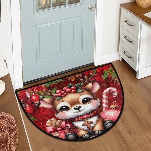 Miniatura 188 de Pardick Money - Tapete semicircular de billete de 100 dólares, antideslizante, duradero, lavable, para sala de estar, dormitorio