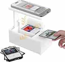 Support de téléphone pour scanner de cartes à collectionner, scanner facilement les cartes MTG, support pour cartes à collectionner de taille standard, compatible avec ManaBox et TCG Scanner, idéal Support de téléphone pour scanner de cartes à collectionner, scanner facilement les cartes MTG, support pour cartes à collectionner de taille standard, compatible avec ManaBox et TCG Scanner, idéal
